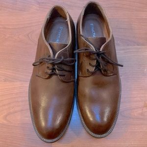Men’s Structure Oxfords, US size 8 Brown